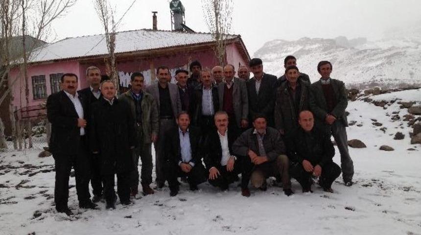 Ak Parti Malatya Milletvekili Mustafa Şahin, Taşoluk K&ouml;y&uuml;'n&uuml; Ziyaret Etti