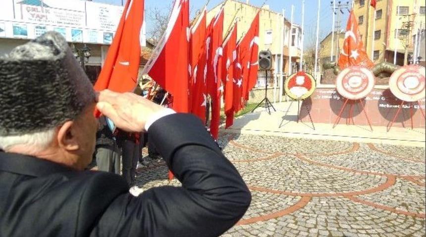 18 Mart Şehitleri Anma G&uuml;n&uuml; T&ouml;renlerle Kutlandı