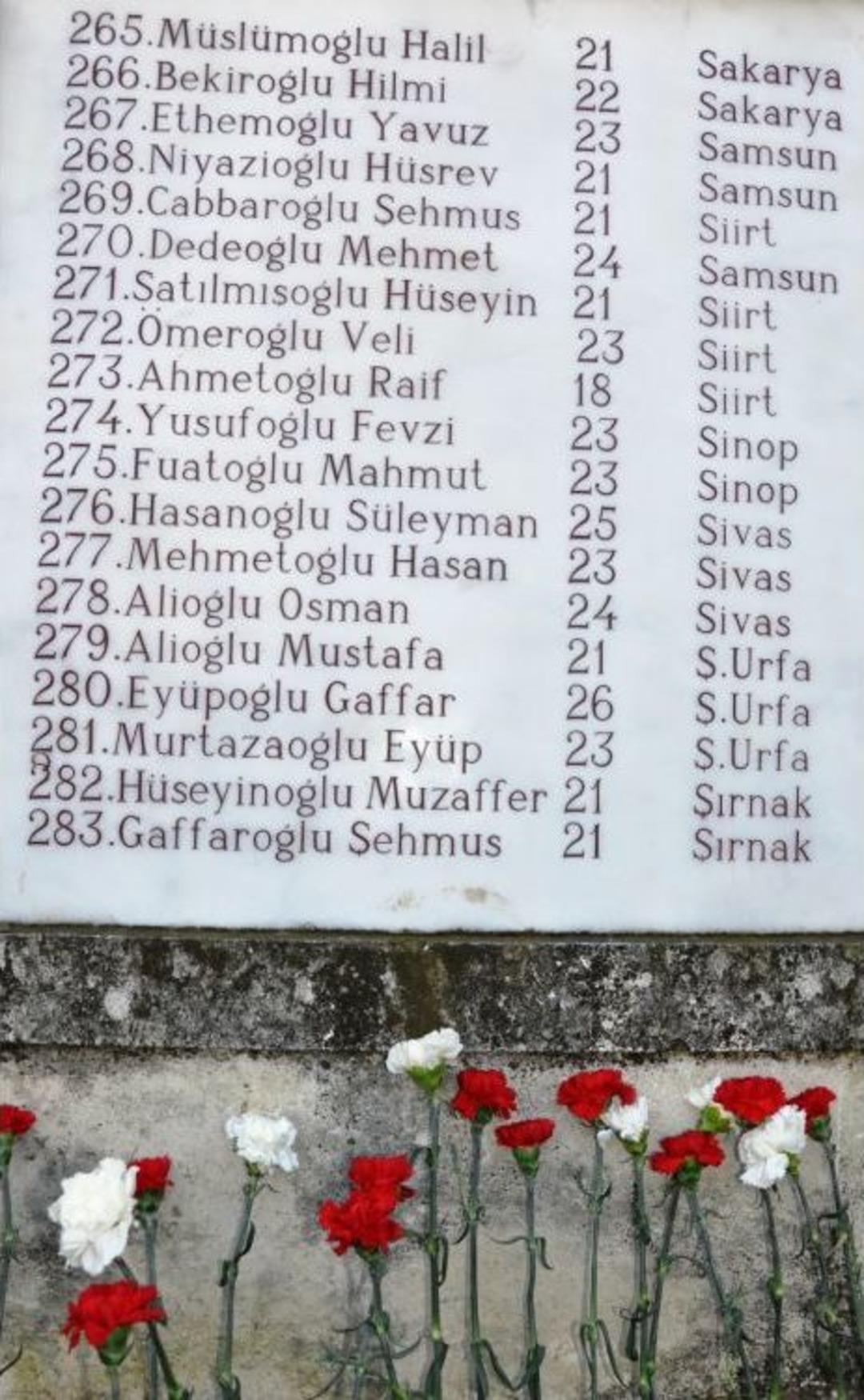 18 Mart'ta Şehitliklere Ziyaret&ccedil;i Akını