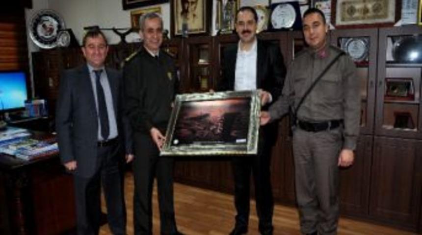 Jandarma Komutanından Başkan Ayaz'a Ziyaret