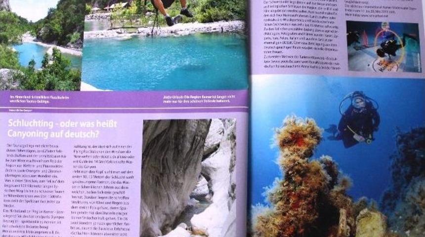 Unterwwasser Dergisi Sayfalarında Kemer&rsquo;e Yer Verdi