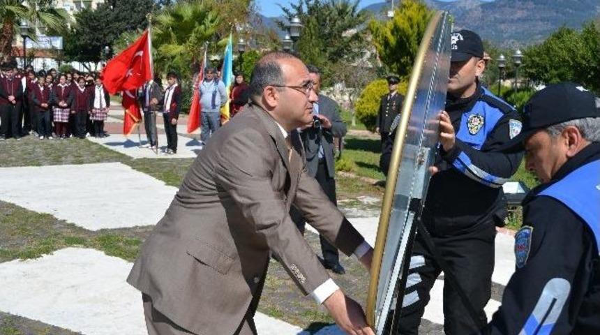 Bozyazı&rsquo;da &Ccedil;anakkale Şehitleri T&ouml;renle Anıldı