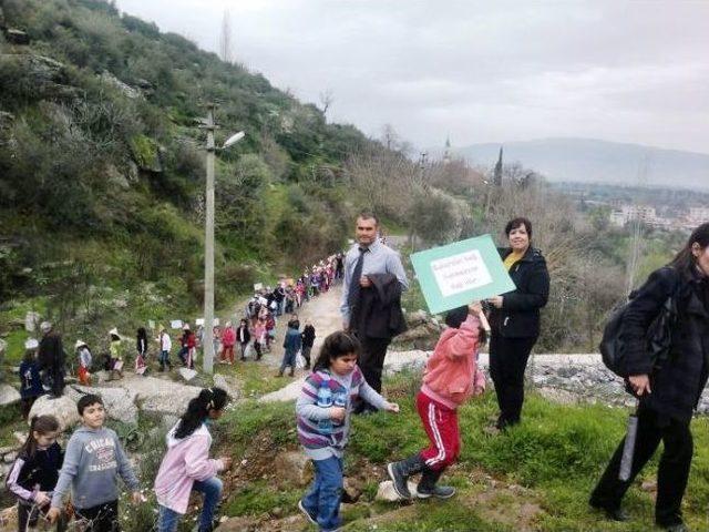 Bağarası H&uuml;rriyet İlk&ouml;ğretim Okulu Yeşil &Ccedil;evre İ&ccedil;in El Ele 1