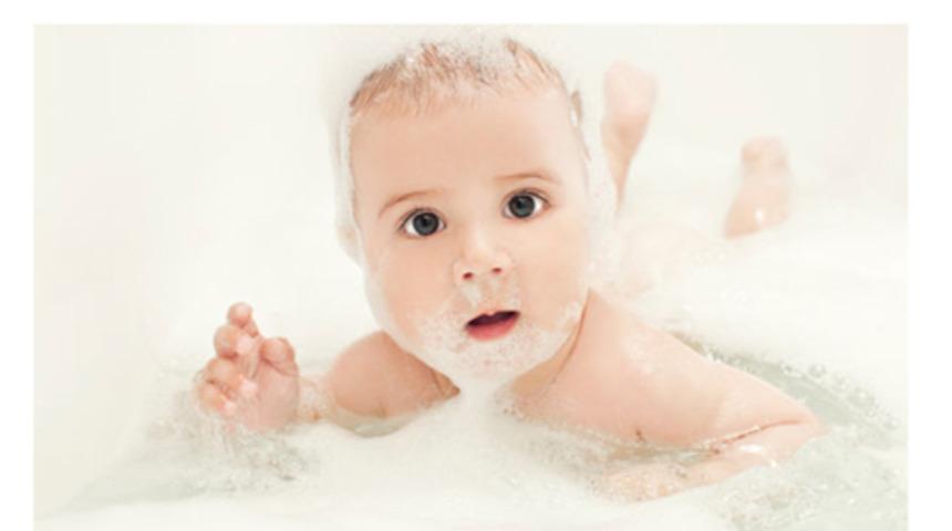 Banyo, bebek gelişimini destekliyor