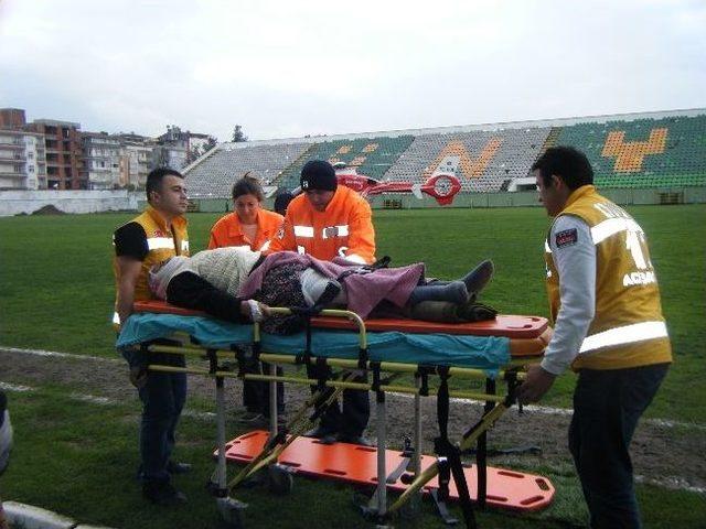 Kalça Kemiği Kırılan Hastanın İmdadına Ambulans Helikopter Yetişti