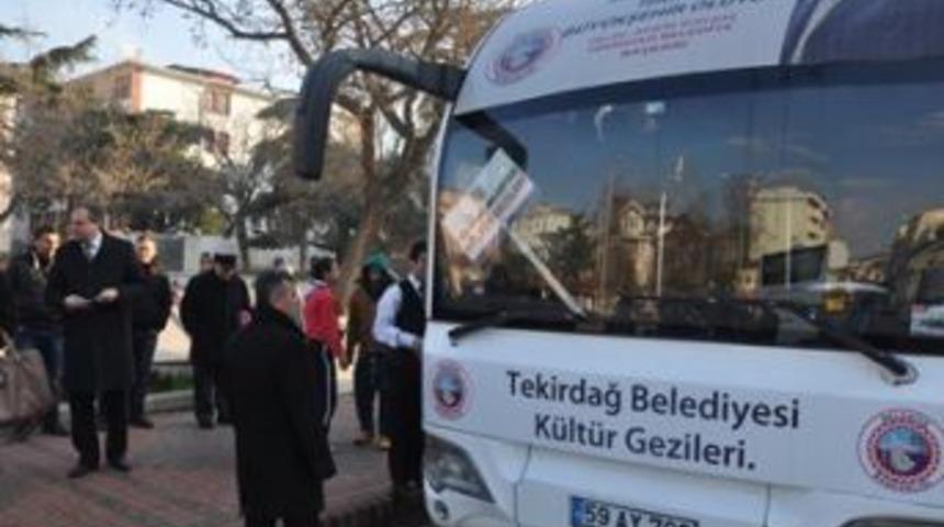 Tekirdağ&rsquo;dan &Ccedil;anakkale&rsquo;ye geziler başladı