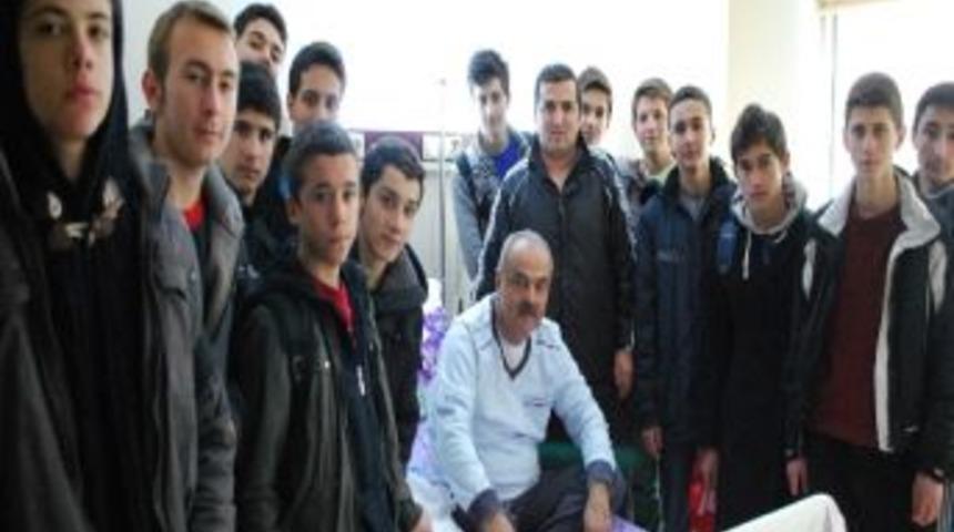 G&uuml;melispor&rsquo;dan Başkan Saydam&rsquo;a Ge&ccedil;miş Olsun Ziyareti