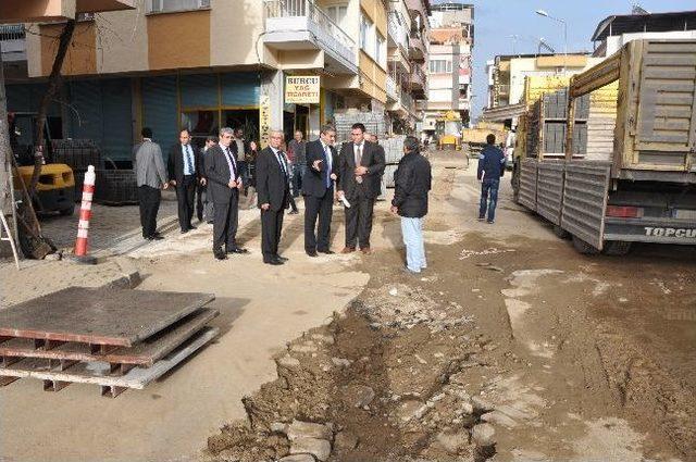 Nazilli Belediyesi Üst Yapı Çalışmalarına Hız Verdi