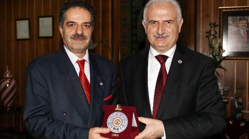 İneg&ouml;l Erzurumlular Derneği&rsquo;nden Ziyaret