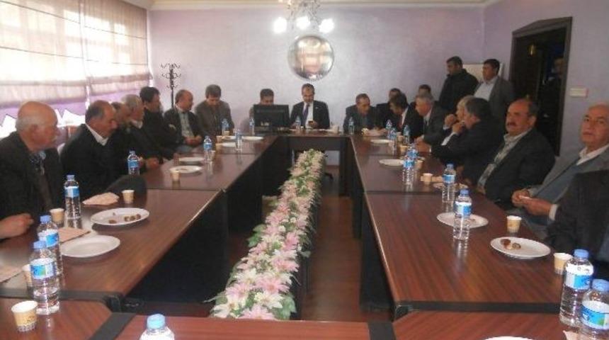 Milletvekili Mehmet Erdoğan, G&ouml;lbaşını Ziyaret Etti