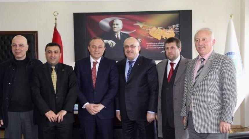 Ulaştırma Ve Denizcilik Bakan Yardımcısı'ndan Vali Kızılcık'a Nezaket Ziyareti