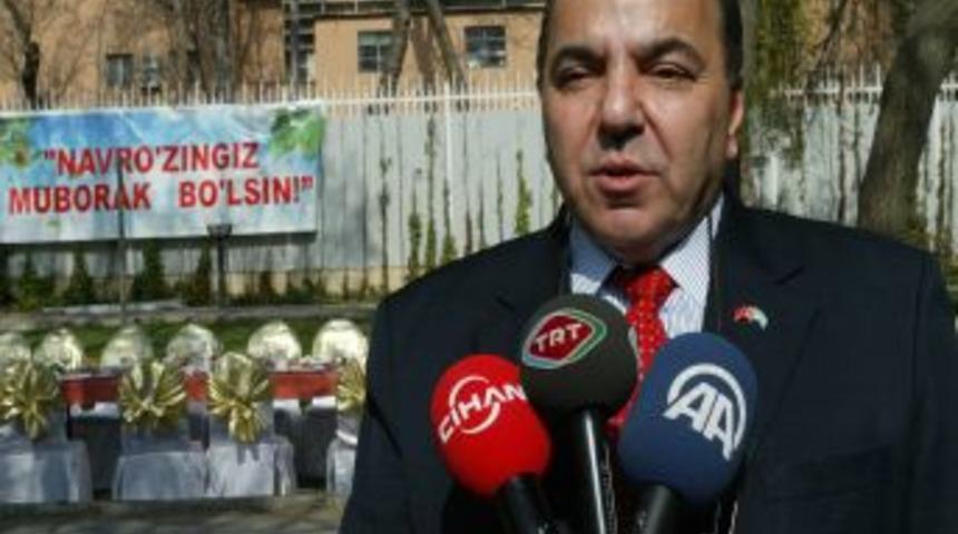 T&uuml;rkiye&rsquo;nin Taşkent B&uuml;y&uuml;kel&ccedil;iliği Ilk Defa Nevruz&rsquo;u Kutladı