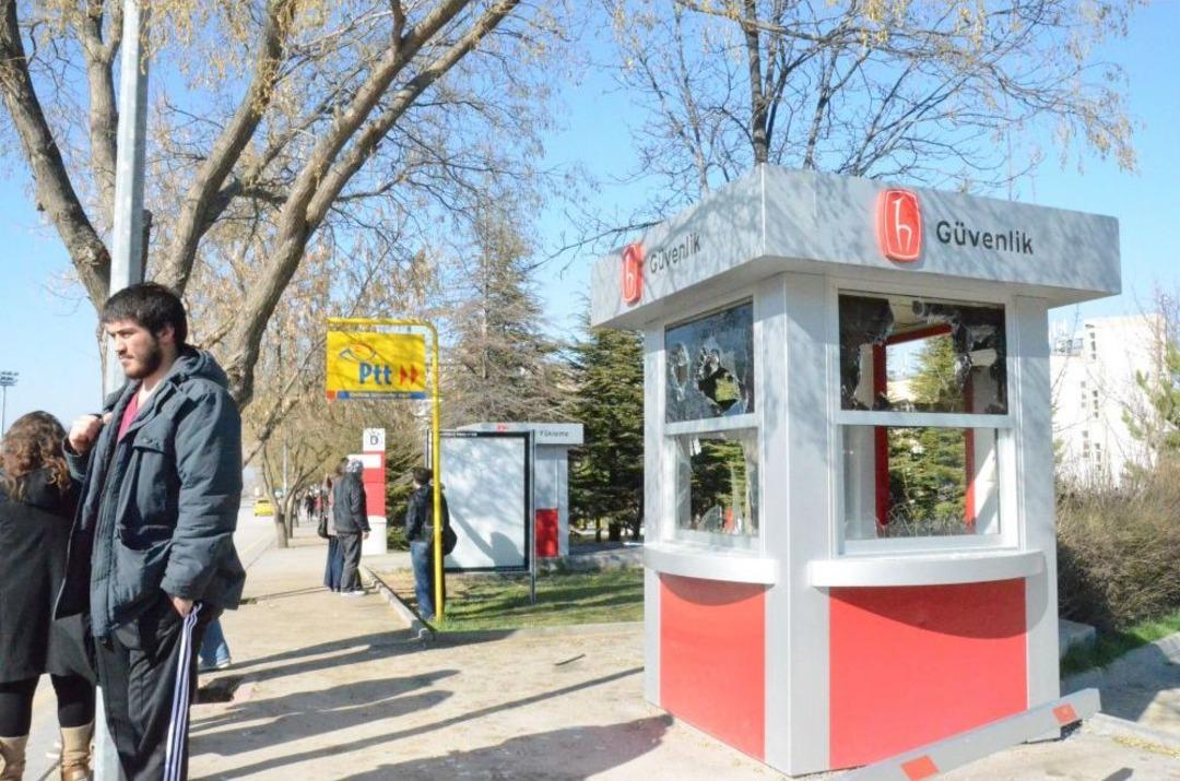 Hacettepe &Uuml;niversitesi&rsquo;ndeki Zarar Polis Kamerasında