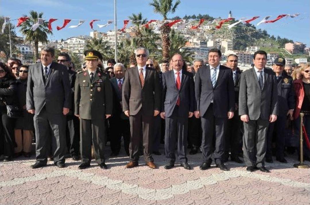 Kuşadası'nda 18 Mart &Ccedil;anakkale Zaferi Ve Şehitlerini Anma Etkinliği
