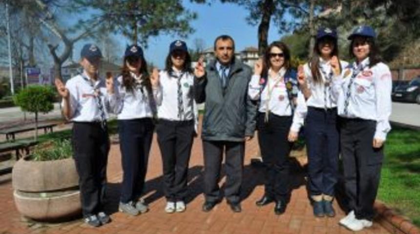 İzciler Devrek'te Kampa girdi