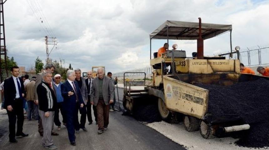 B&uuml;y&uuml;kşehir'in Asfalt &Ccedil;alışmaları