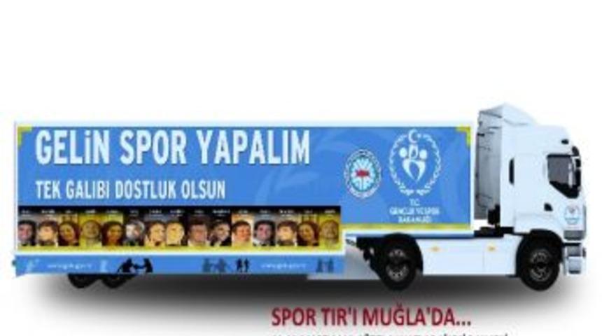 Spor Tırı Muğla&rsquo;ya Geliyor