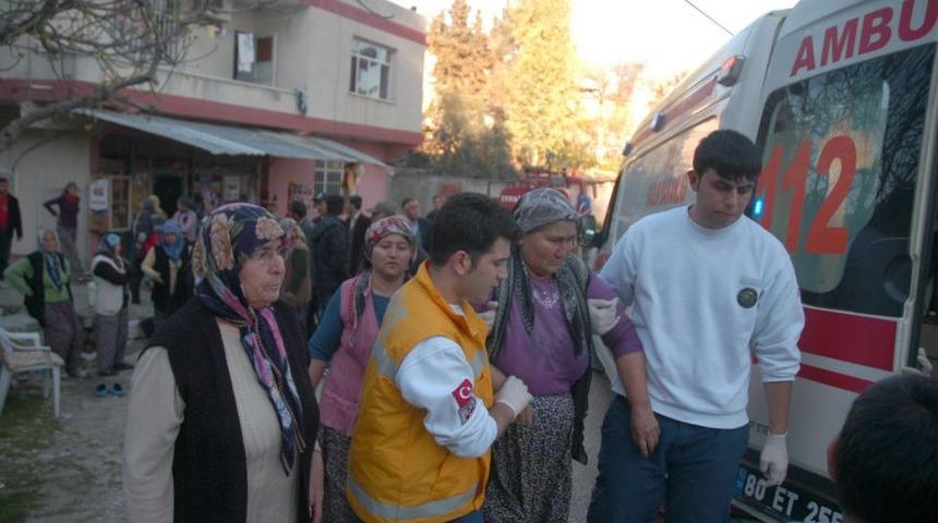 Kadirli&rsquo;de &Ccedil;ıkan Yangında 2 Kişi Dumandan Zehirlendi