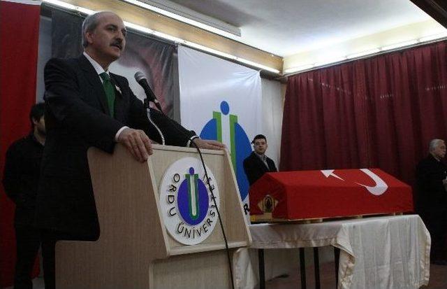 Eski Bakan Refaiddin Şahin İçin Tören