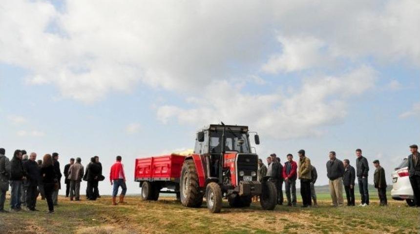 Edirne&rsquo;de 8 Bin D&ouml;n&uuml;m Araziyi Kara&ccedil;alı Bastı