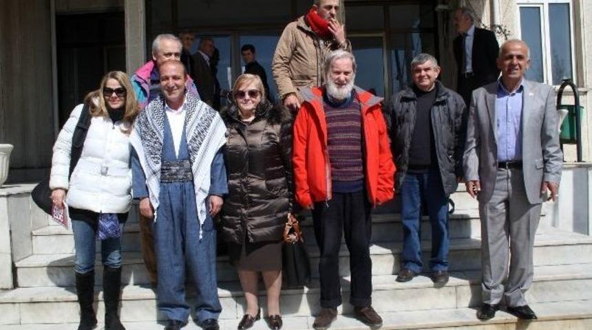 İtalyan Heyeti Y&uuml;ksekova Belediyesi&rsquo;ni Ziyaret Etti