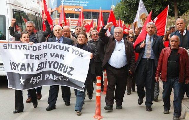 Adana da Ergenekon Davası Sanıklarına M&uuml;ebbet İstenmesi Protesto Edildi 1