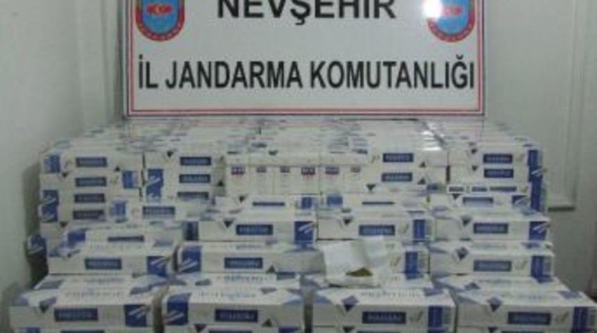 Jandarma Tarafından 7 Bin 27 Paket G&uuml;mr&uuml;k Ka&ccedil;ağı Sigara Ele Ge&ccedil;irildi