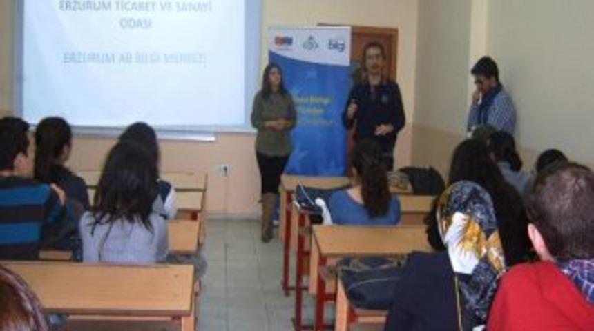 &Uuml;niversite &Ouml;ğrencilerine, &ldquo;ab&rdquo; Bilgilendirmesi