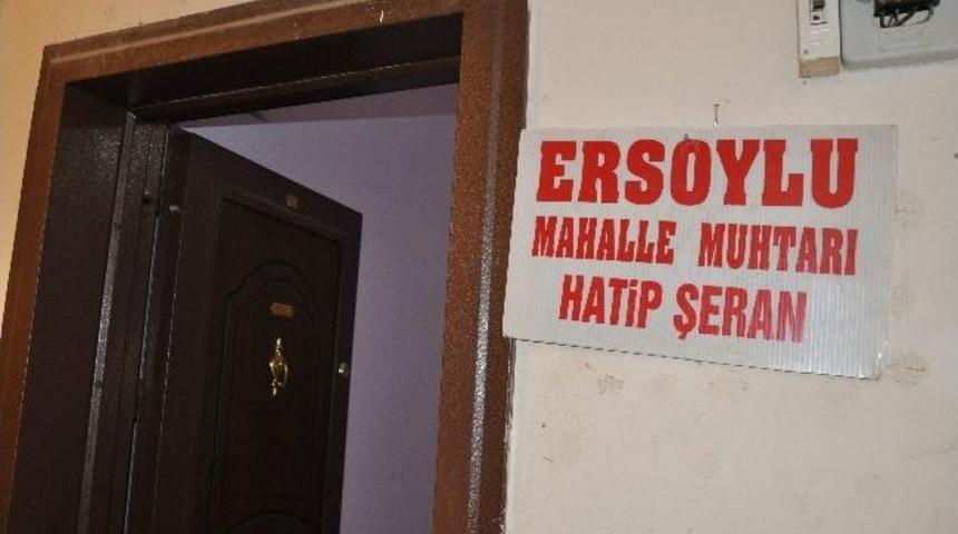 Muhtarlar Derneği'ne Hırsız Girdi