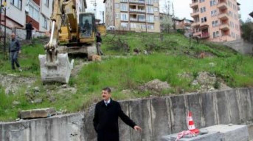 Şelale İ&ccedil;in Yer Teslimi Yapıldı