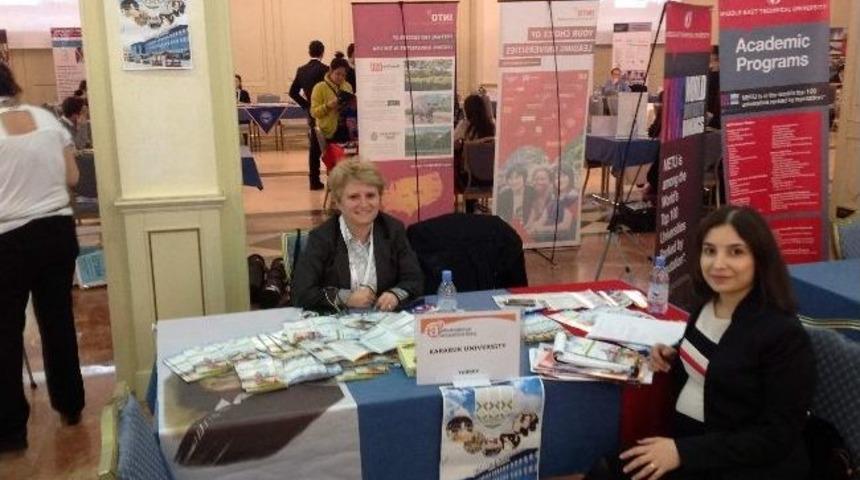 Karab&uuml;k &Uuml;niversitesi A2 Lnternational Education Fairs&rsquo;ta