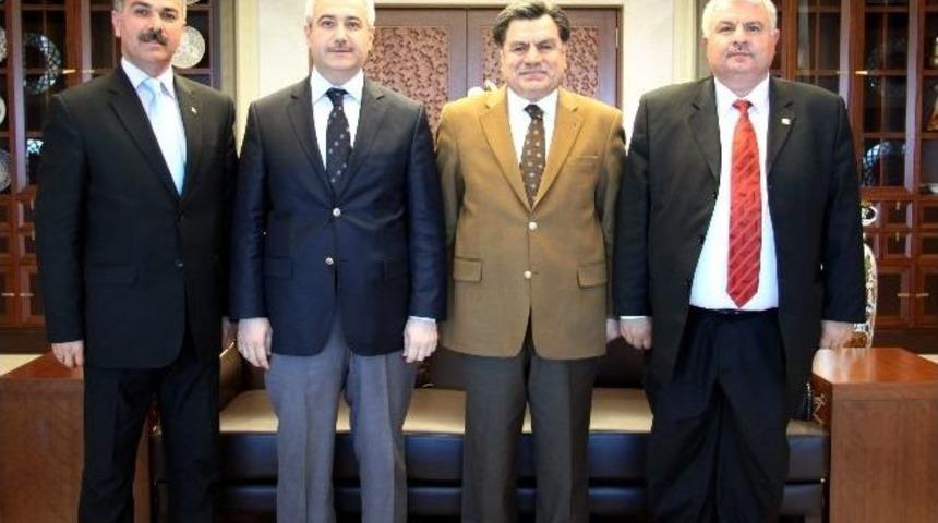 Gap Gazeteciler Birliğinden Anayasa Mahkemesi Başkanına Ziyaret