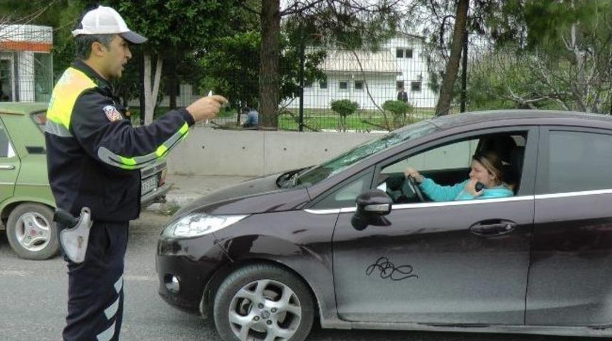 Fethiye'de Emniyet Kemerine Sıkı Denetim