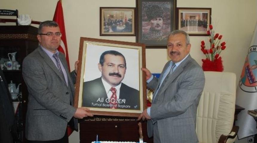 Başkan G&ouml;zen&rsquo;e Doğum G&uuml;n&uuml; S&uuml;rprizi