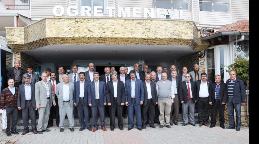 Alanya Muhtarları Ercişli Meslektaşlarını Evlerinde Ağırladı