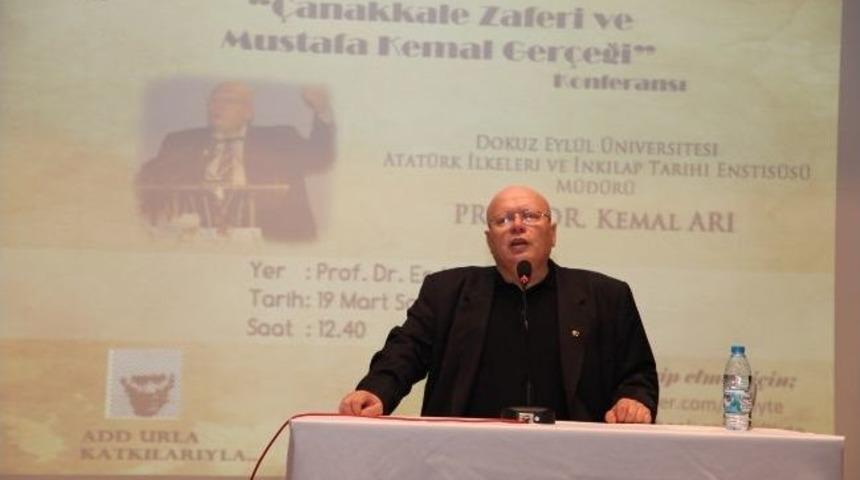 İyte'de "&ccedil;anakkale Zaferi Ve Mustafa Kemal Ger&ccedil;eği" Konulu Konferans
