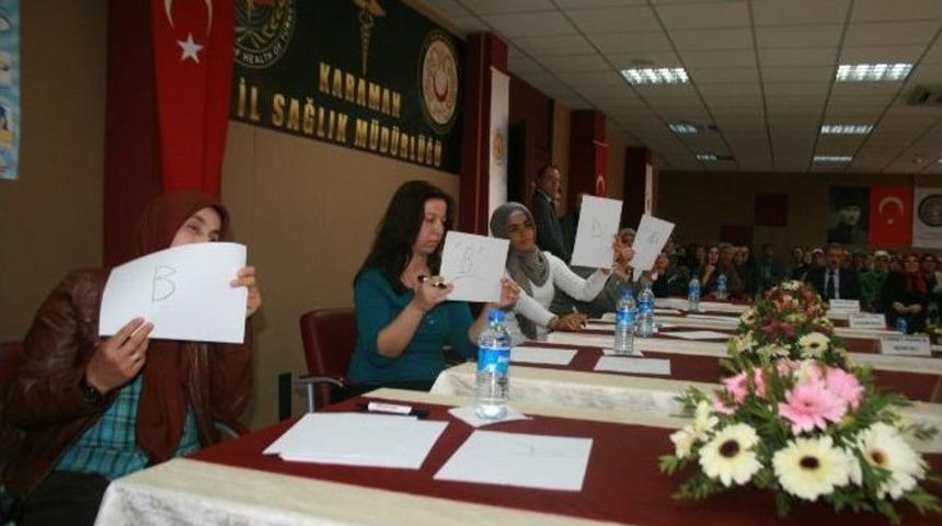 Karaman&rsquo;da Kadın &Ccedil;ift&ccedil;iler Yarışıyor İl Birinciliği Yarışması