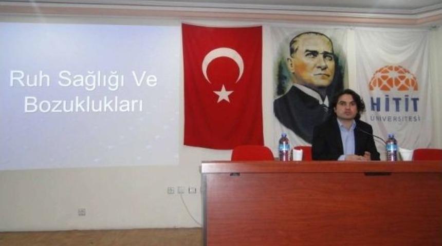 &Ccedil;orum Myo&rsquo;da&rdquo; Ruh Sağlığı Ve Bozuklukları&rdquo; Konulu Konferans