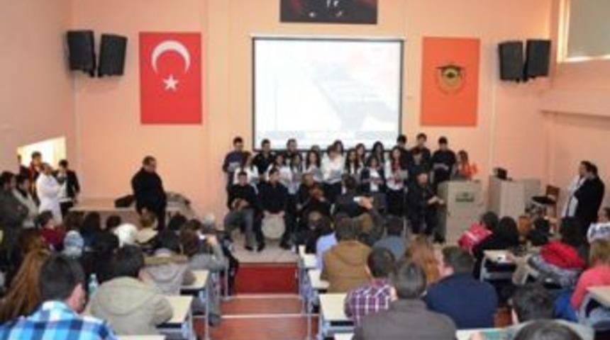 &Ccedil;orlu Meslek Y&uuml;ksekokulu &Ccedil;anakkale Zaferinin 98. Yıld&ouml;n&uuml;m&uuml; Kutladı