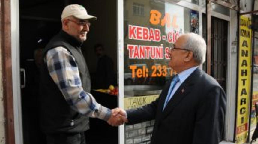Mersin deniz ticaret odası ve silifke caddesi&rsquo;nde esnaf ziyareti