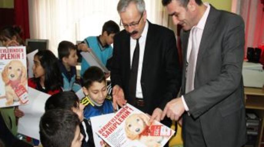 &Ouml;ğrencilere Hayvan Sevgisi Aşılanıyor