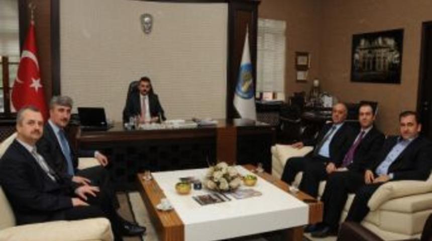 Şahing&ouml;z&rsquo;den Başkan K&uuml;lc&uuml;&rsquo;ye Ziyaret