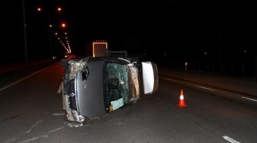Samsun&rsquo;da Trafik Kazaları: 2 Yaralı