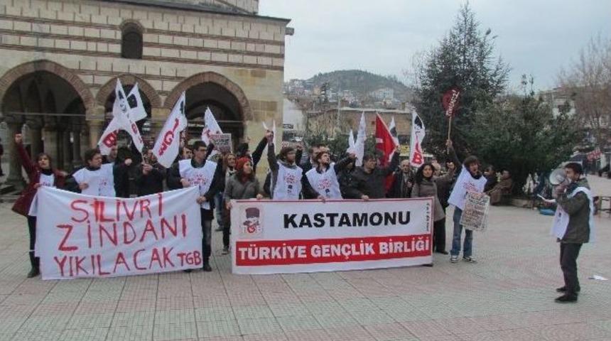 Tgb'den 'silivri' Protestosu