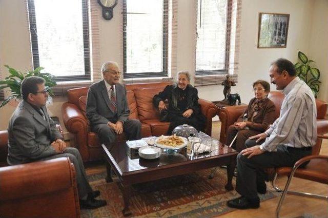 Başkan Saatcı ya Anlamlı Ziyaret 1