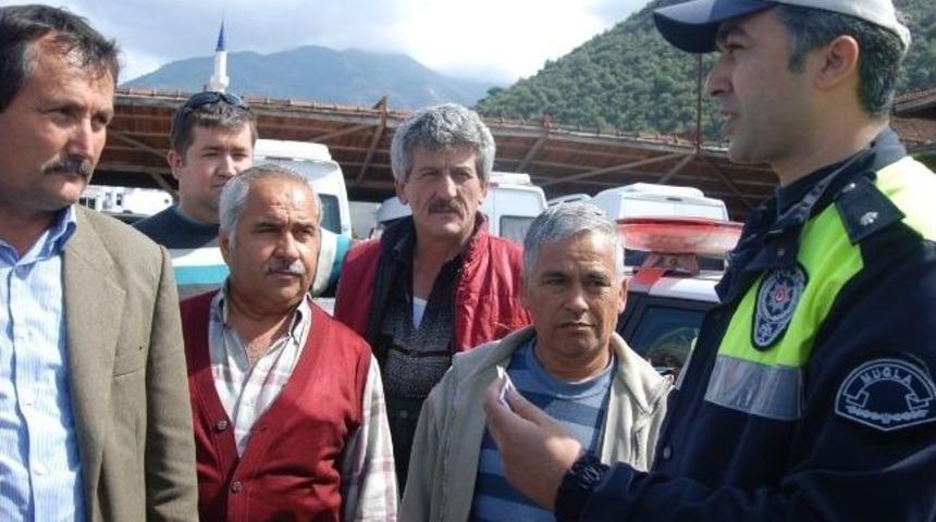 Fethiye'de Emniyet Kemeri Takma Kampanyası