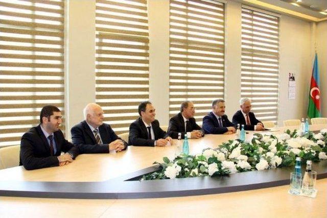 Ak Parti Kars Milletvekili Ahmet Arslan Başkanlığı&rsquo;ndaki Heyet Azerbaycan&rsquo;da İkili G&ouml;r&uuml;şmelerde Bulundu 2