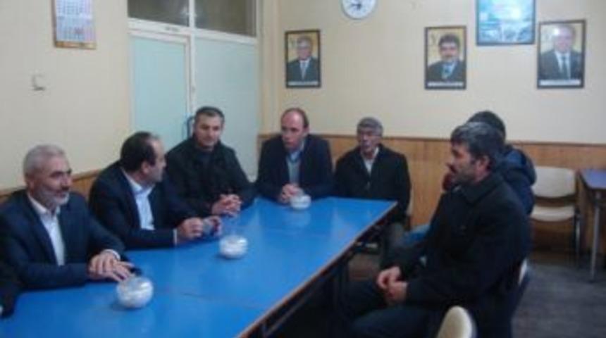 Milletvekili B&uuml;nyamin &Ouml;zbek'ten Demir&ouml;z&uuml; Ak Parti İl&ccedil;e Teşkilatına Ziyaret