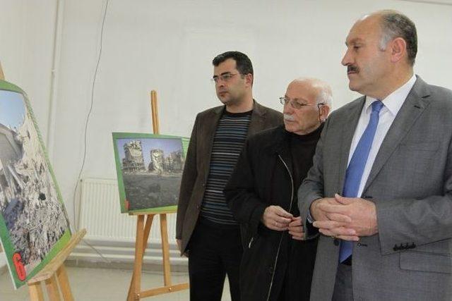 Bayburt Üniversitesi’nde, Suriye’deki Gazap Günü’nü Anma Amaçlı Fotoğraf Sergisi Düzenlendi