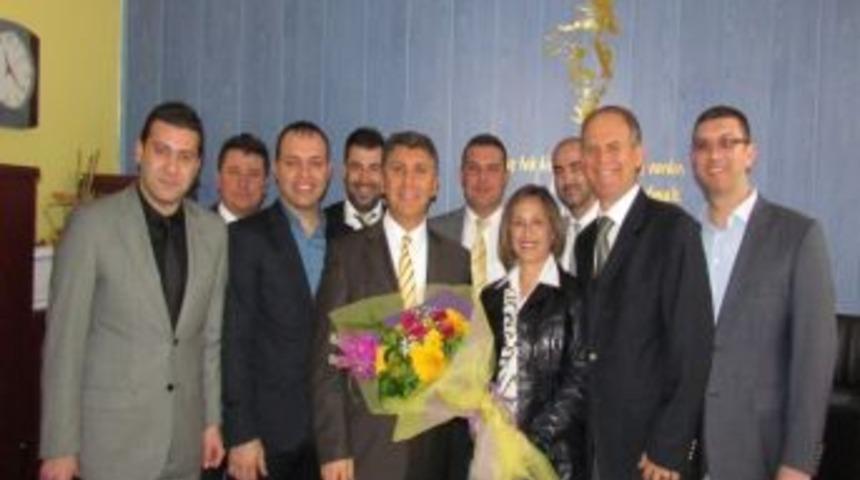 &Ouml;demişli Fenerbah&ccedil;eliler&rsquo;in Yeni Y&ouml;netimi, Protokol Ziyaretlerine Başladı